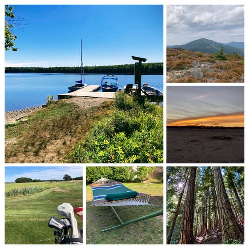 Nathanael's 2025 Summer: lake, mountain, golf, tree, beach, hammock