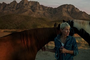 augusta britt and a horse
