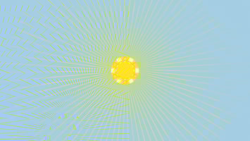rising sun on easter