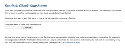 Old Sentinel Status Checker
