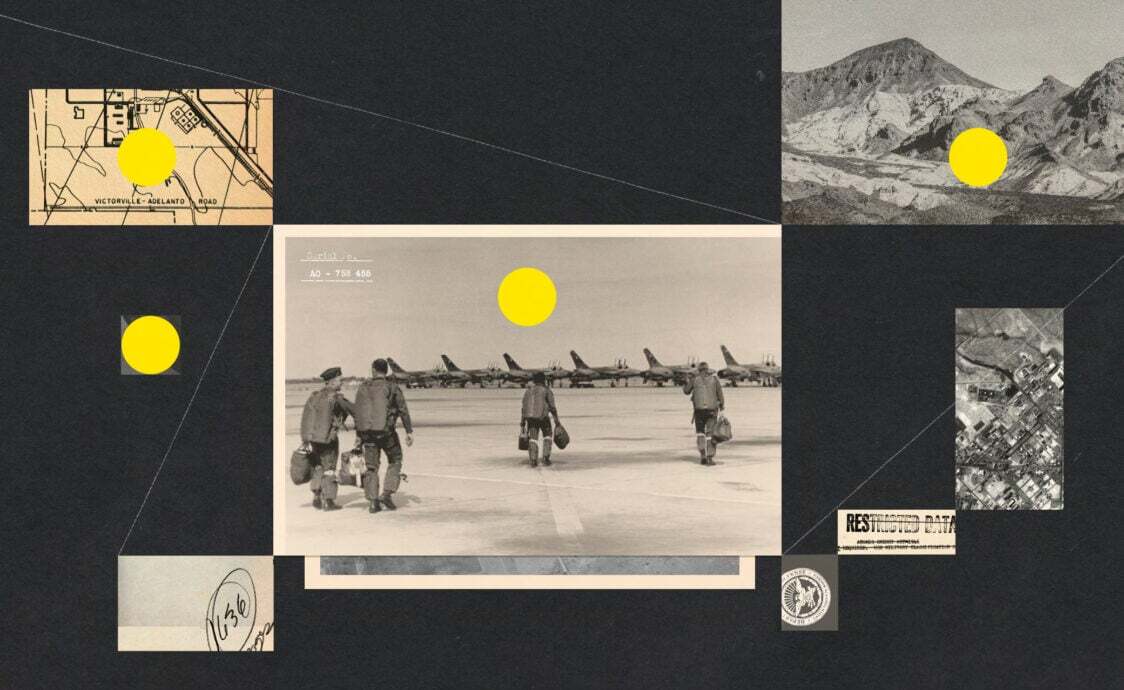 conspiracy theory pictures connected together 